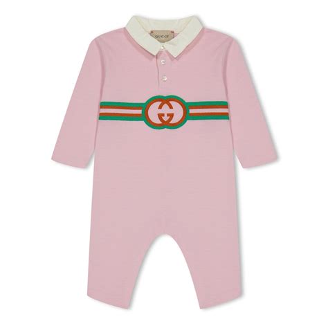 gucci baby grow girl|gucci baby jumpsuit.